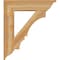 Ekena Millwork Balboa Traditional Rough Sawn Bracket, Western Red Cedar, 6"W x 30"D x 34"H BKT06X30X34BOA01RWR - alternate 2